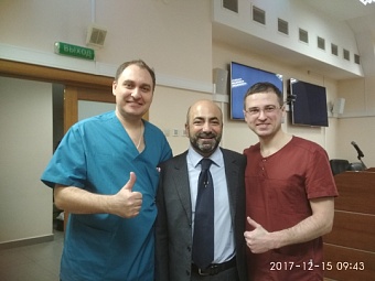 Специалисты «Медицеи» посетили тренинг-курс «Живая хирургия» в г. Москва 